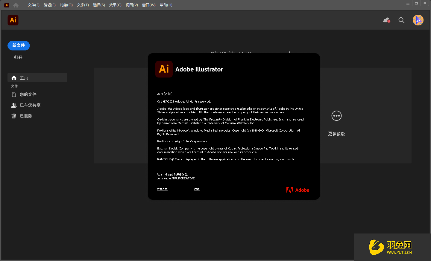 Adobe Illustrator 2025 v29.4.0（矢量图形设计软件）最新版