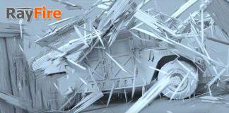 3DMax破碎特效插件：RayFire v1.83 For 3ds Max 2017-2019
