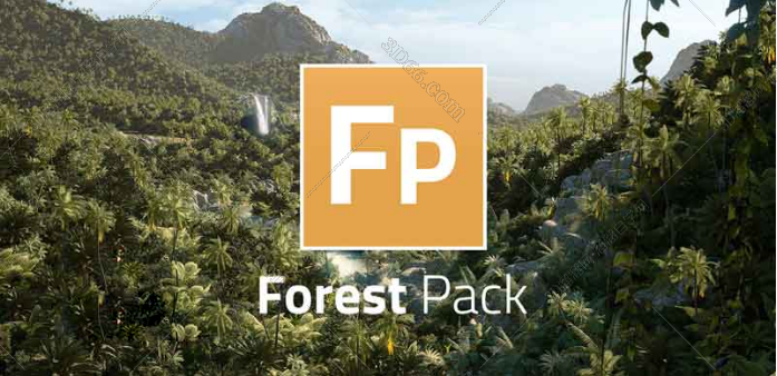 Itoo ForestPack Pro 植物森林插件 v5.4 For 3Ds Max 2010-2018