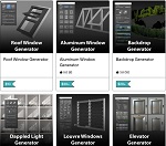 ArchVizTools Generators Collection(3dmax门窗橱柜生成器插件合集)免费完整版