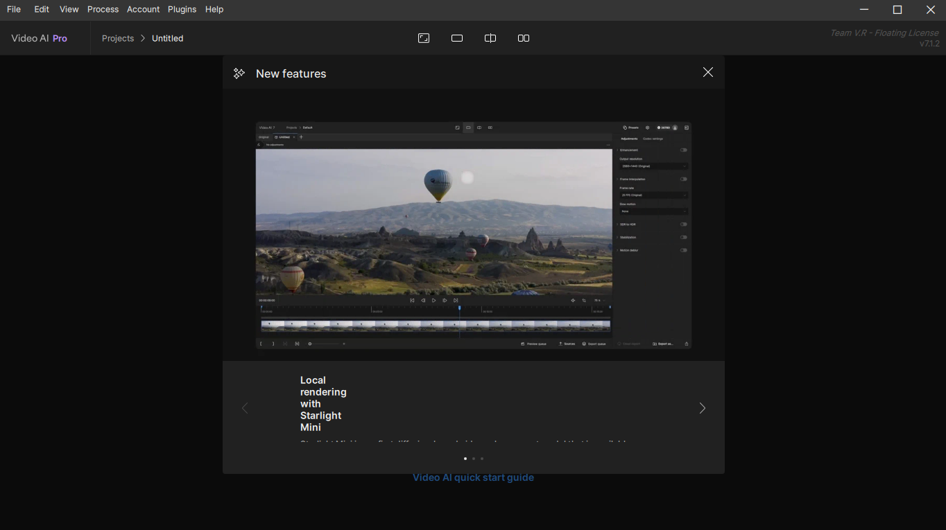 Topaz Video AI 7.1.2激活免费版 Topaz Video AI 7.1.2激活免费版