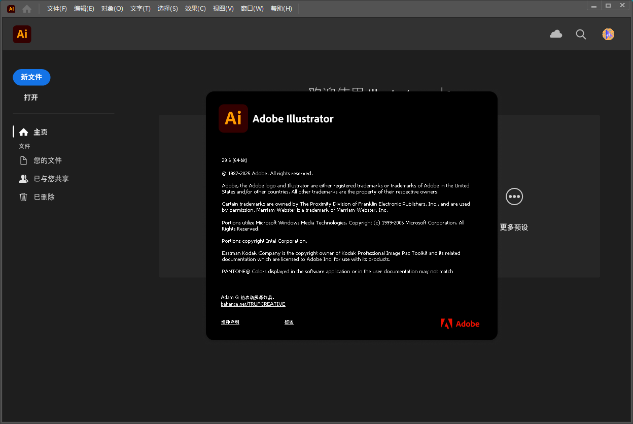 Adobe Illustrator 2025 v29.6.0(ai2025安装包)最新免费完整版 Adobe Illustrator 2025 v29.6.0(ai2025安装包)最新免费完整版