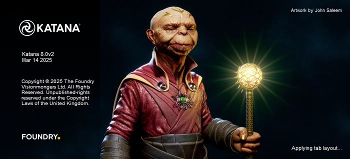 The Foundry Katana 8.0v2最新完美版 The Foundry Katana 8.0v2最新完美版
